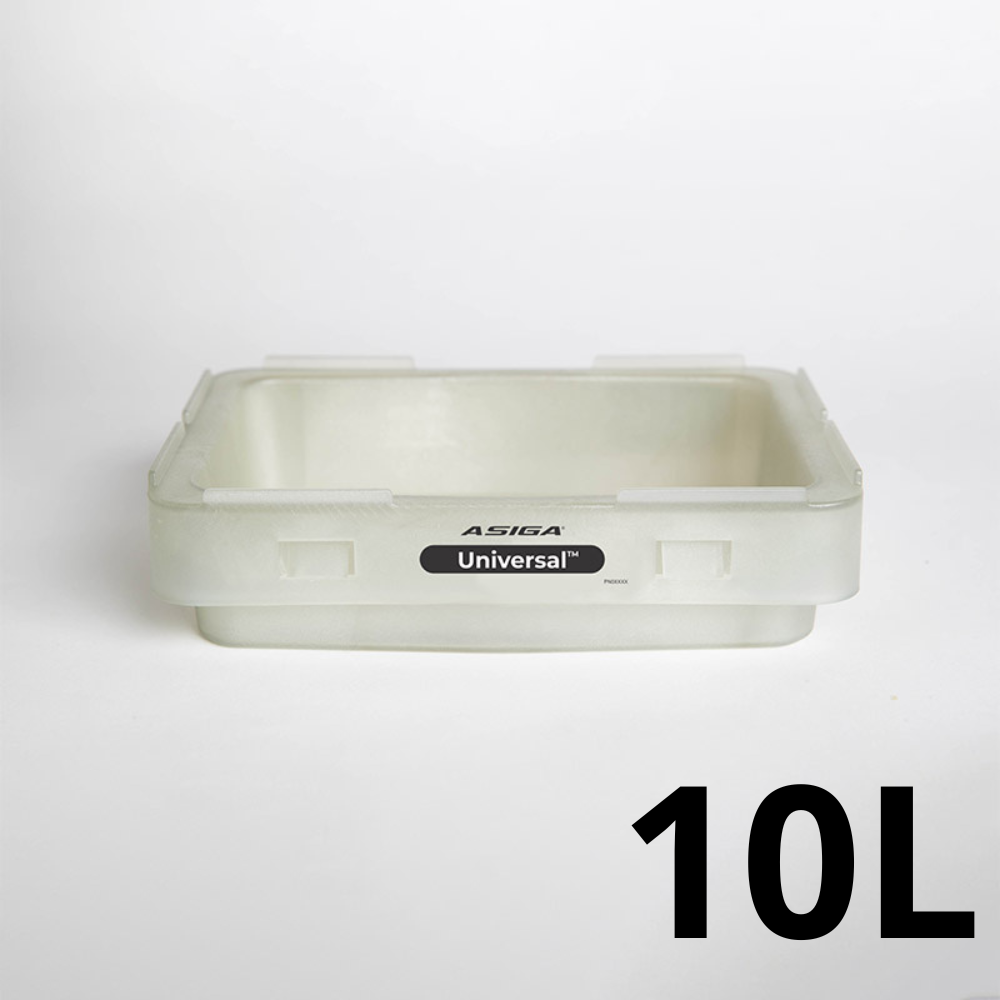 image Universal Λεκάνη Ρητίνης για Asiga Max 10 Λίτρα 