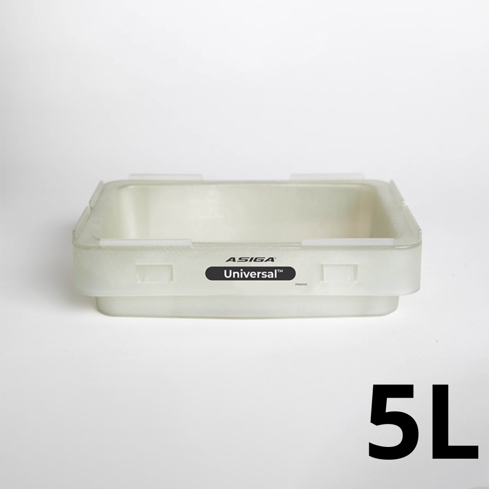 image Universal Λεκάνη Ρητίνης για Asiga Max 5 Λίτρα