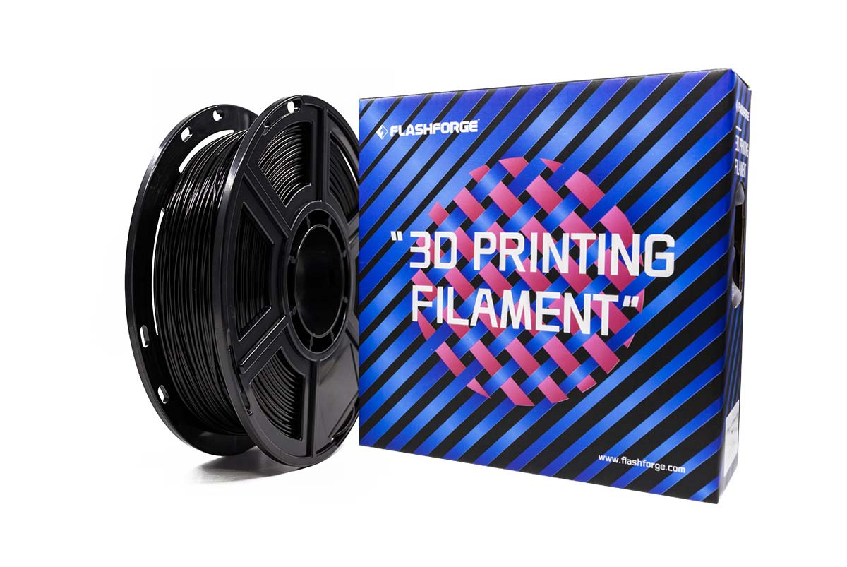 Flashforge Filament PLA Standard Μαύρο 0.5kg image - Flashforge Filament PLA Standard Μαύρο 0.5kg