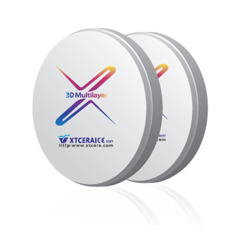 image XTCERA Zirconia Block 3D Multilayer 16mm Shade A3.5 