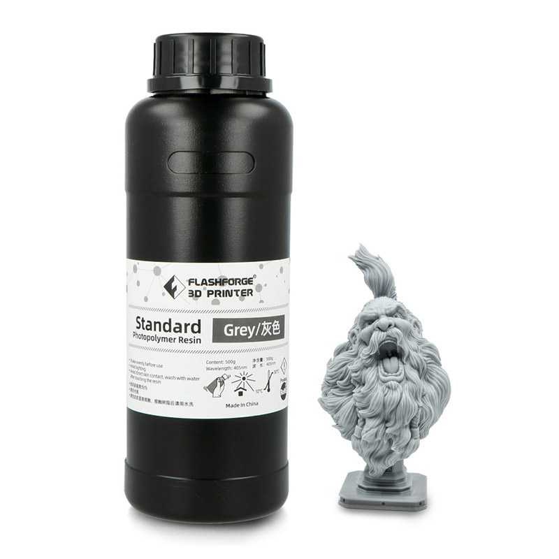 image Ρητίνη Flashforge LCD standard γκρι 500gr