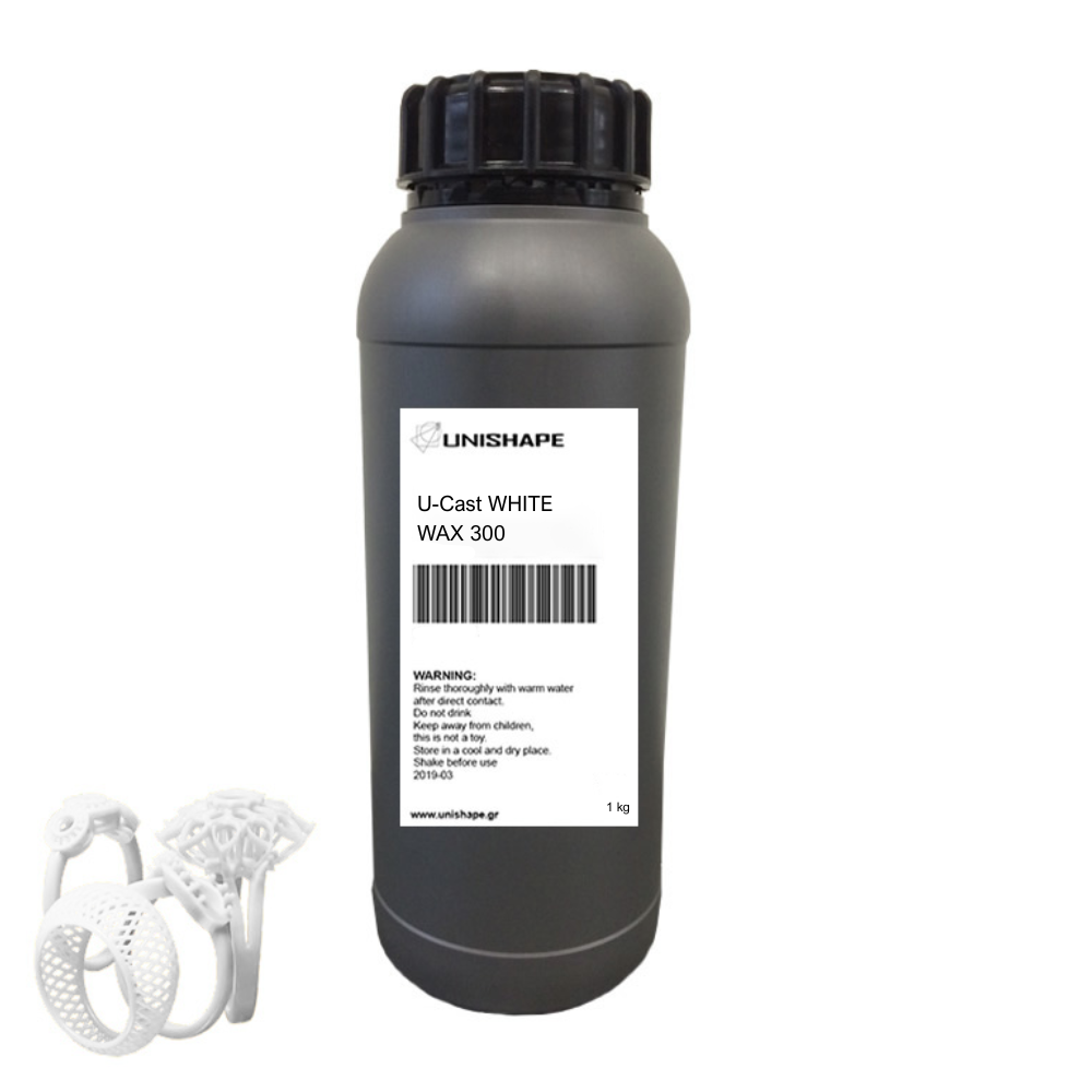 image U-Cast Λευκή Ρητίνη Κεριού 300 1kg
