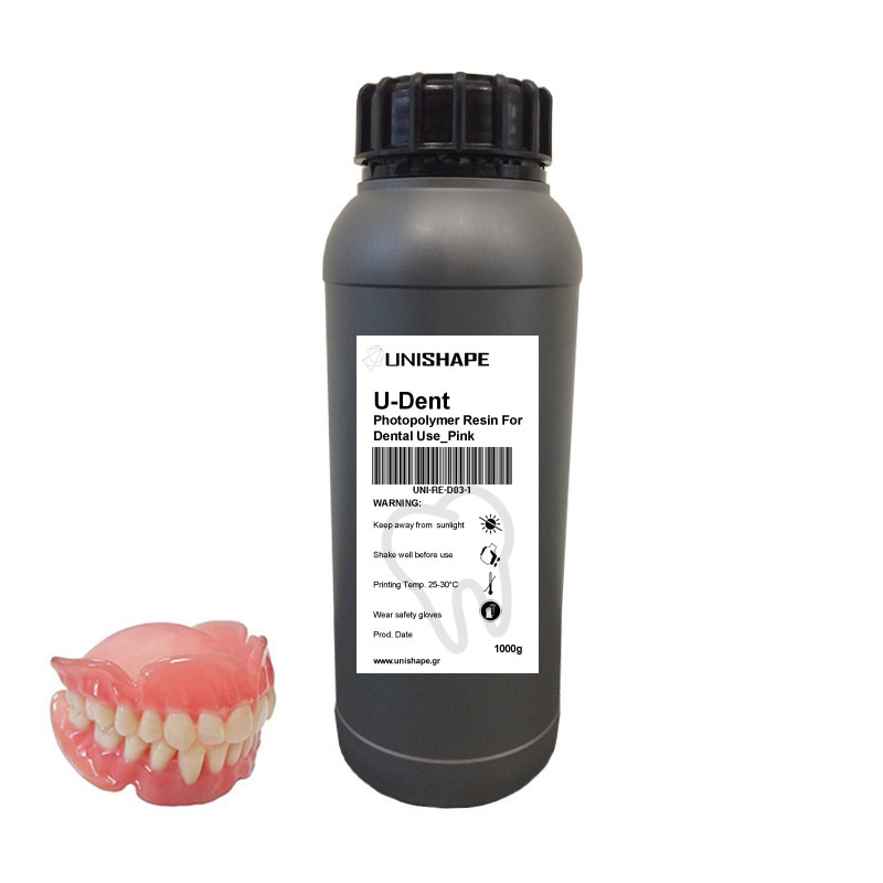 image U-Dent Ρητίνη 1kg Pink